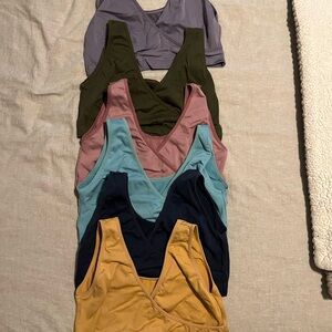 Set of 6 Nursing/Maternity Bras